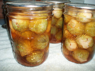 Pickled Brussels Sprouts Recipe Image